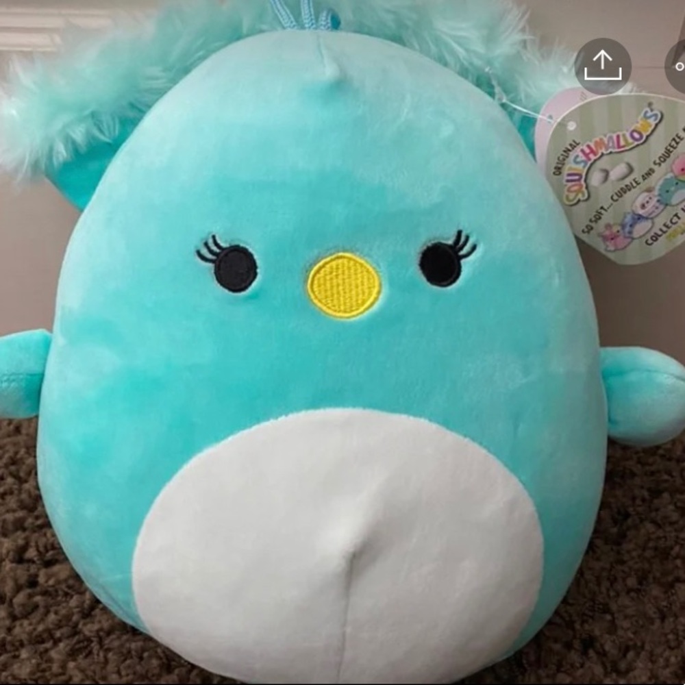 SQUISHNALLOW PEACOCK TIFF